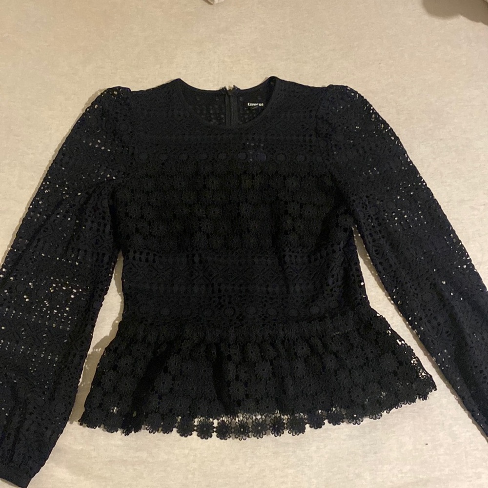 Express peplum blouse